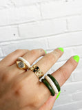 Porcelain Stacking Rings